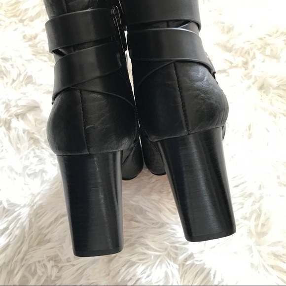 Vince Camuto Sestina Harness Leather Booties - Picture 8 of 10
